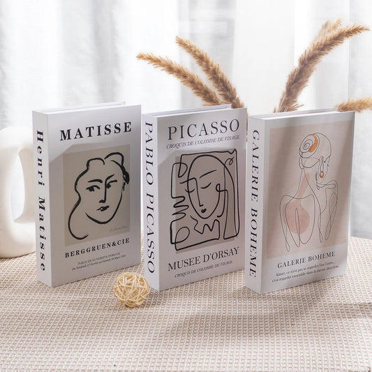 Minimalist Decorative Books – Japandi Style Home Decor